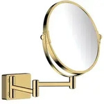Hansgrohe addstoris shaving mirror polished gold-optic pvd
