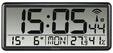 Jumbo - clock - electronic - desktop wall mountable - black