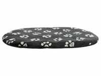 Jimmy cushion oval 98 × 62 cm black