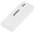 GOODRAM UME2-0080W0R11, GOODRAM UME2 - Wei&szlig; - 8GB - USB-Stick