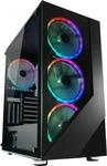 LC Power LC-803B-ON, LC Power Gaming 803B Shaded_X - Geh&auml;use - Tower - Schwarz