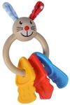 Eichhorn Baby Wooden Teether Rabbit