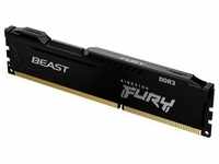 FURY Beast DDR3-1866 C10 SC Black - 4GB