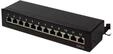 Cat.6 Patch Panel 12 ports shielded Desktop black