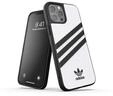 Adidas OR Moulded Case PU for iPhone 12 Pro Max - White & Black