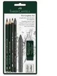 Pitt Graphite set - crayon and pencil set - 5 pieces