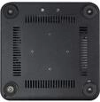 Inter-Tech 88881301, Inter-Tech A60 - Geh&auml;use - Ultra small form factor - Schwarz