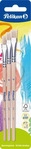 Pelikan 100401590, Pelikan Borstenpinsel Pinsel S613F 8/10/12 auf Blister, reine