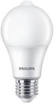 Philips 929002058731, Philips LED-Lampe Standard Sensor 8W/827 (60W) Frosted E27