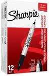 Sharpie Doppelseitiger Permanent Marker | Marker Stifte mit Doppelspitze (Fein &