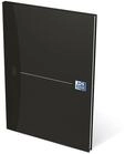 Oxford Office Essentials A4 Hardback Casebound Notebook Ruled 192 Pages Black