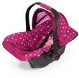 Bayer Design 67967AA, Bayer Design Deluxe Car Seat with Canopy for Dolls - Rose w/
