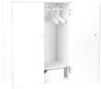 Small Foot - Wooden Dolls Wardrobe with Hangers 3dlg.