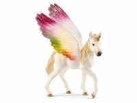 Winged rainbow unicorn foal