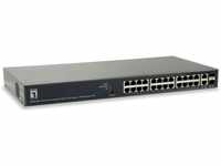 LevelOne GEP-2651, LevelOne GEP-2651 - switch - 26 ports - smart - rack-mountable
