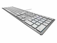 KC 6000 SLIM for Mac - Tastaturen - Deutsch - Silber