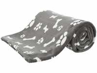 Kenny blanket plush 150 × 100 cm grey