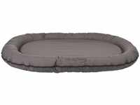 Samoa Classic cushion oval 120 × 95 cm grey