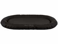 Samoa Classic cushion oval 100 × 75 cm black