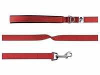 Basic leash Nylon 140x2cm red