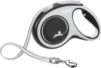 Flexi H78008S, Flexi New Comfort M Tape Leash 5m 25kg Black