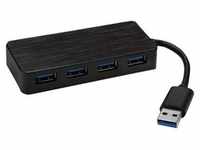USB 3.0 Hub 4-port with Charge Port USB-Hubs - 4 - Schwarz