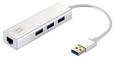 LevelOne USB-0503, LevelOne USB-0503 - hub - 3 ports USB-Hubs - 3 - Wei&szlig;