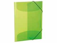 HERMA 19520, HERMA Elasticated folder A3 PP translucent light green