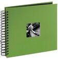 Hama 94875, Hama "Fine Art" Spiral Album 28 x 24 cm 50 Black Pages apple green