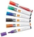 Nobo Liquid Ink - marker - black red blue green orange purple (pack of 6)