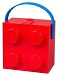 LEGO BOX W. HANDLE - RED