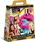 Clementoni 18513, Clementoni Crazy Chic Make-up - Glitter Tattoos