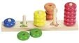 Goki Wooden Stacking Puzzle color