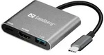 USB-C Mini Dock HDMI+USB