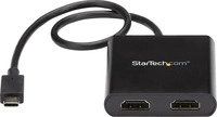 StarTech.com MSTCDP122HD, StarTech.com 2-Port USB-C to HDMI MST Hub - 4K Dual Monitor