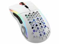 Model D- Wireless - Matte White - Gaming Maus (Weiß mit RGB Licht)