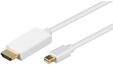 Pro Mini DP - HDMI - Wei&szlig; - 1m