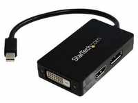 Mini DisplayPort to DisplayPort / DVI / HDMI Multifunction Adapter - adapter för