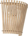 EGLO 96195, EGLO SENDERO Wandleuchte, ahorn