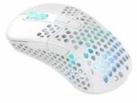 M4 Wireless RGB Gaming Mouse - White - Gaming Maus (Weiß mit RGB Licht)