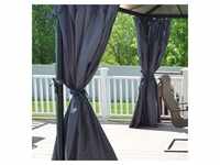 Curtain set for Martinique 4300 & Milano 4300 rectangular garden gazebo Palram