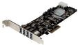 StarTech.com PEXUSB3S42V, StarTech.com 4 Port Dual Bus PCI Express PCIe USB 3.0 Card
