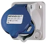 Panel mounted recept. 16a3p6h230v ip44