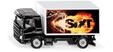 SIKU 313-1107, SIKU Siku Lkw mit Kofferaufbau Sixt
