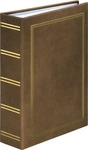 Hama 7171, Hama "London" Slip-in Album for 200 Photos with a Size of 9x13 cm brown