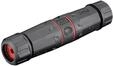 Pro Outdoor (IP68) LAN cable connector CAT 6 shielded - Schwarz