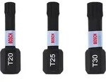 Impact Control Screwdriver Bits T Set 25 mm 3 pcs.