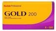 Gold 200 Color Negative Film 120 Roll Film 5-Pack