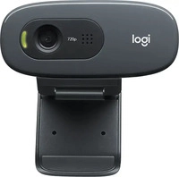 Logitech 960-001063, Logitech C270 HD USB Webcam Refresh - Black