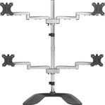 StarTech.com ARMQUADSS, StarTech.com Quad-Monitor Stand - For up to 32" VESA Mount